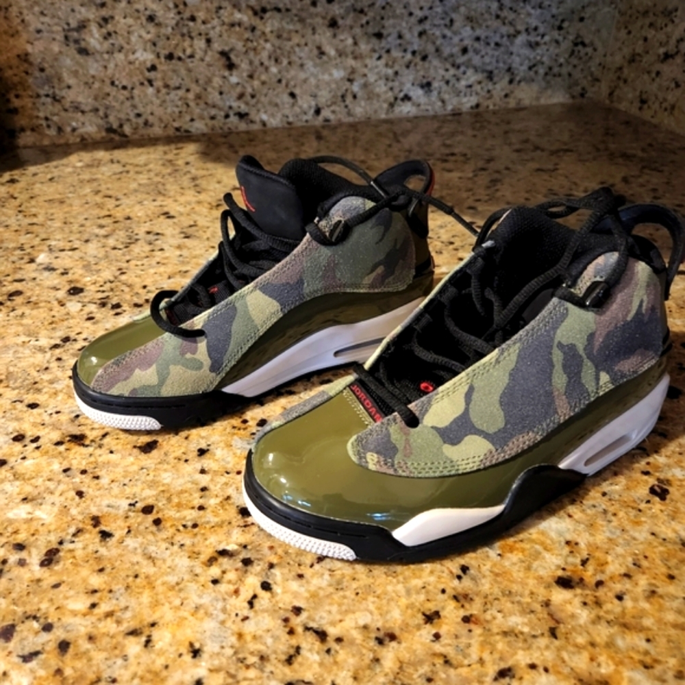 NIKE AIR JORDAN DUB ZERO "CAMO" OLIVE